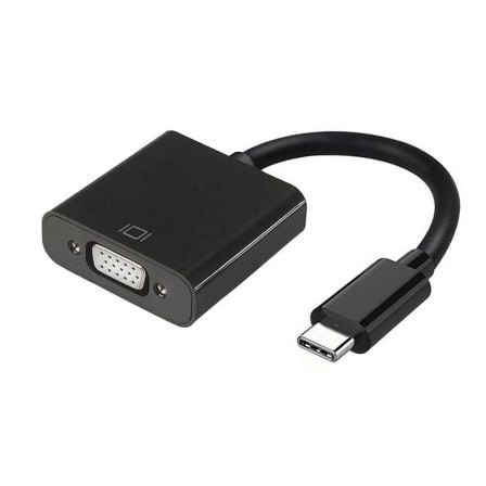 Cable Conversor USB Tipo - C Aisens A109 - 0347/ USB Tipo - C - VGA Hembra - Tiensol