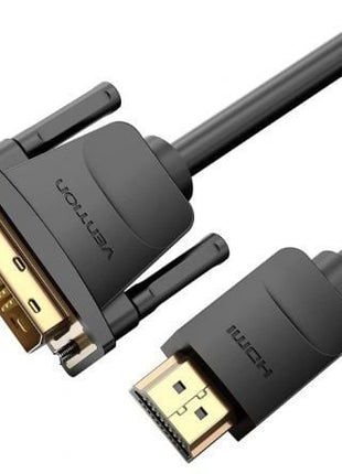 Cable Conversor Vention ABFBF/ DVI Macho - HDMI Macho/ 1m/ Negro - Tiensol