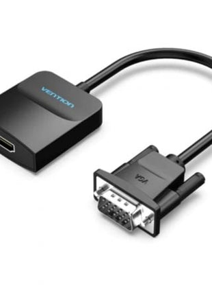 Cable Conversor Vention ACNBB/ VGA Macho - HDMI Hembra/ 15cm/ Negro - Tiensol