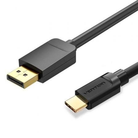 Cable Conversor Vention CGYBF/ USB Tipo - C Macho - DisplayPort Macho/ 1.5m/ Negro - Tiensol