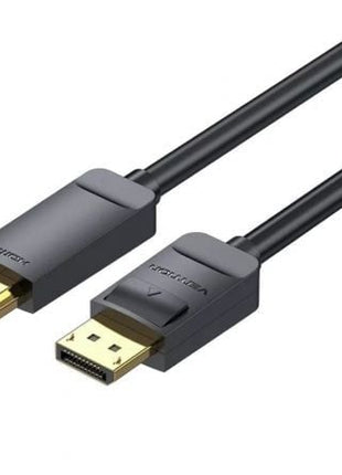 Cable Conversor Vention HAGBF/ DisplayPort Macho - HDMI 4K Macho/ 1m/ Negro - Tiensol