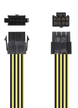 Cable de Alimentación Microprocesador Aisens A131 - 0419/ Molex - 4+4 PIN Macho - Molex 8 PIN Hembra/ 30cm - Tiensol