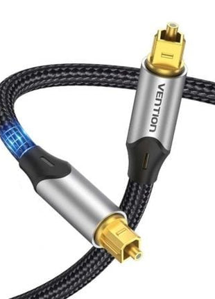 Cable de Audio de Fibra óptica Vention BAVHF/ 1m/ Gris - Tiensol