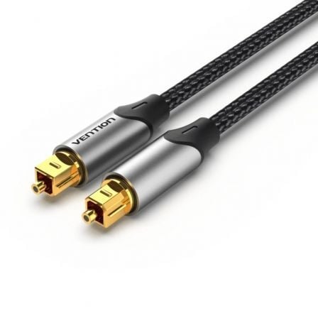 Cable de Audio de Fibra óptica Vention BAVHF/ 1m/ Gris - Tiensol