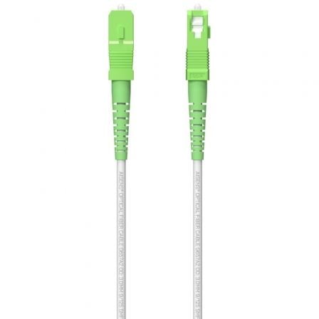 Cable de Fibra Óptica G657A2 3.0 9/125 SMF Aisens A152 - 0615/ LSZH/ 60m/ Blanco - Tiensol