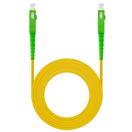 Cable de Fibra Óptica G657A2 Nanocable 10.20.0001/ LSZH/ 1m/ Amarillo - Tiensol