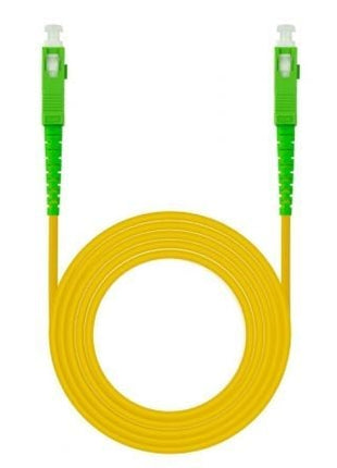 Cable de Fibra Óptica G657A2 Nanocable 10.20.0030/ LSZH/ 30m/ Amarillo - Tiensol