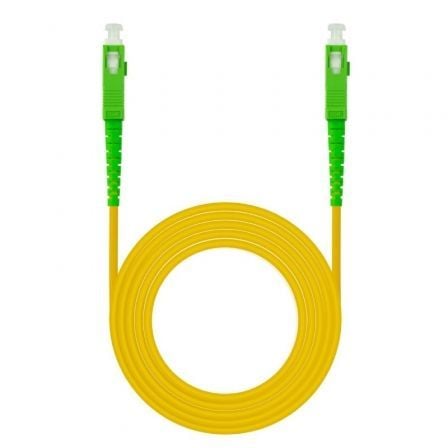 Cable de Fibra Óptica G657A2 Nanocable 10.20.0030/ LSZH/ 30m/ Amarillo - Tiensol