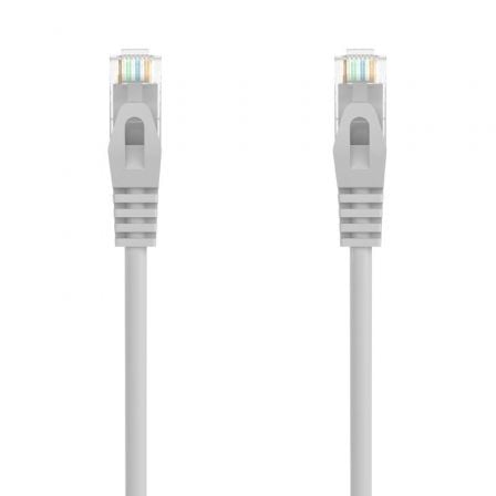 Cable de Red RJ45 AWG24 UTP Aisens A145 - 0554 Cat.6A/ LSZH/ 1.5m/ Gris - Tiensol