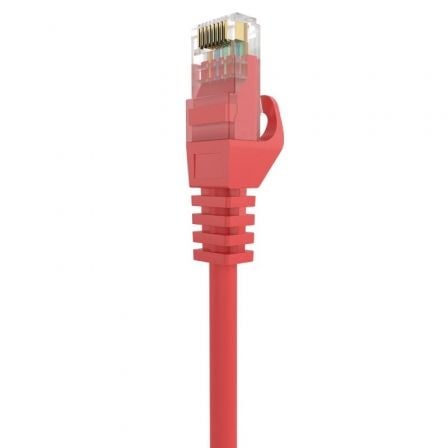 Cable de Red RJ45 AWG24 UTP Aisens A145 - 0556 Cat.6A/ LSZH/ 25cm/ Rojo - Tiensol