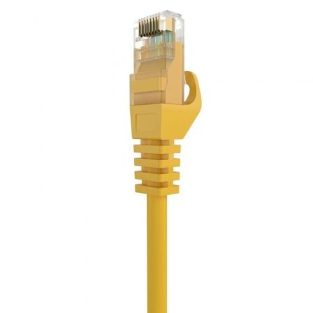 Cable de Red RJ45 AWG24 UTP Aisens A145 - 0563 Cat.6A/ LSZH/ 25cm/ Amarillo - Tiensol