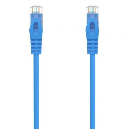 Cable de Red RJ45 AWG24 UTP Aisens A145 - 0570 Cat.6A/ LSZH/ 25cm/ Azul - Tiensol