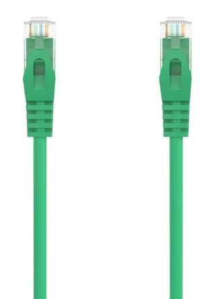 Cable de Red RJ45 AWG24 UTP Aisens A145 - 0577 Cat.6A/ LSZH/ 25cm/ Verde - Tiensol