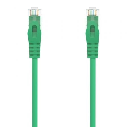 Cable de Red RJ45 AWG24 UTP Aisens A145 - 0577 Cat.6A/ LSZH/ 25cm/ Verde - Tiensol