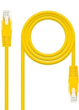 Cable de Red RJ45 AWG24 UTP Nanocable 10.20.0401 - Y Cat.6/ 1m/ Amarillo - Tiensol