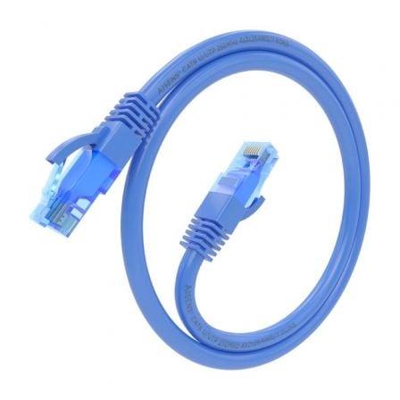 Cable de Red RJ45 AWG26 CCA UTP Aisens A135 - 0795 Cat.6/ 25cm/ Azul - Tiensol