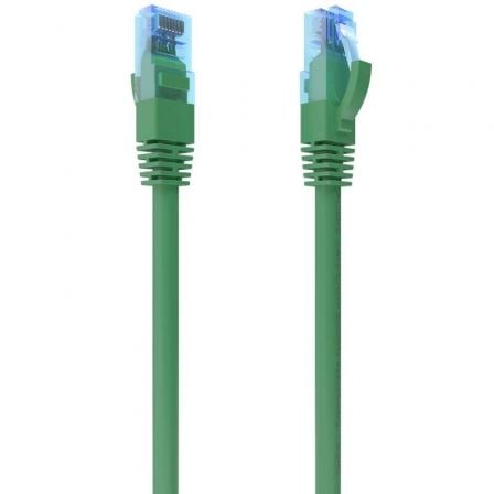 Cable de Red RJ45 AWG26 CCA UTP Aisens A135 - 0805 Cat.6/ 25cm/ Verde - Tiensol