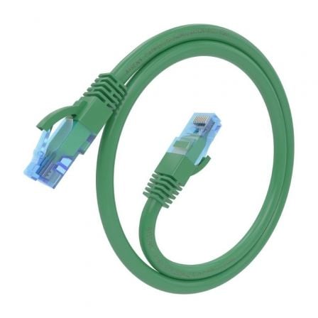 Cable de Red RJ45 AWG26 CCA UTP Aisens A135 - 0805 Cat.6/ 25cm/ Verde - Tiensol