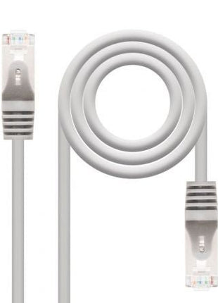 Cable de Red RJ45 FTP Nanocable 10.20.0810 Cat.6/ 10m/ Gris - Tiensol