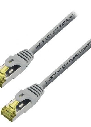 Cable de Red RJ45 S/FTP Aisens A146 - 0333 Cat.7/ 50cm/ Gris - Tiensol