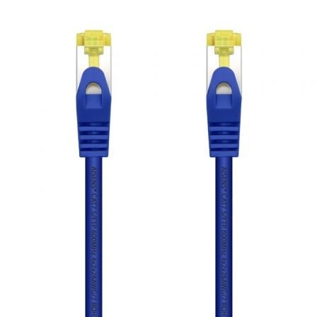 Cable de Red RJ45 SFTP Aisens A146 - 0476 Cat.7/ 25cm/ Azul - Tiensol