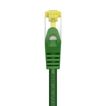 Cable de Red RJ45 SFTP Aisens A146 - 0480 Cat.7/ 25cm/ Verde - Tiensol