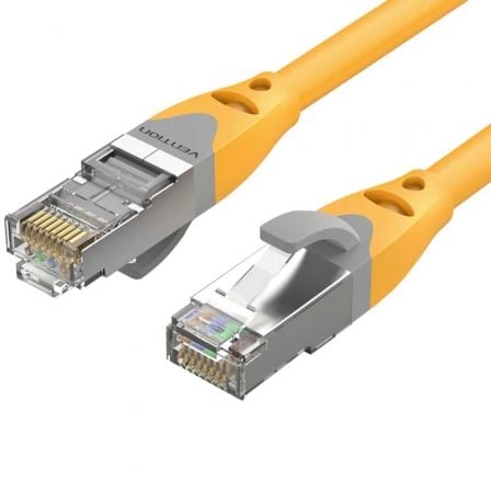 Cable de Red RJ45 SFTP Vention IBHYF Cat.6a/ 1m/ Naranja - Tiensol