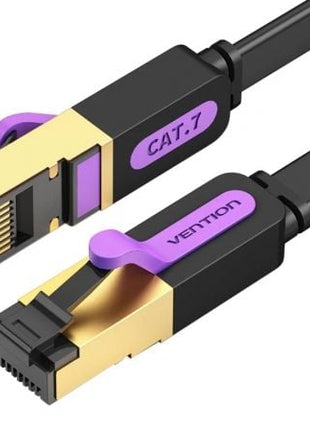 Cable de Red RJ45 SFTP Vention ICDBF Cat7/ 1m/ Negro - Tiensol