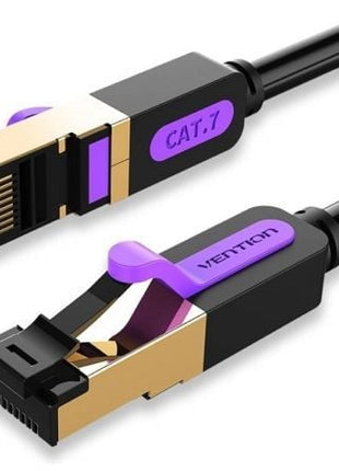 Cable de Red RJ45 SFTP Vention ICDBN Cat.7/ 15m/ Negro - Tiensol