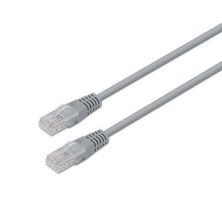 Cable de Red RJ45 UTP Aisens A133 - 0180 Cat.5e/ 3m/ Gris - Tiensol