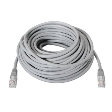 Cable de Red RJ45 UTP Aisens A133 - 0186 Cat.5e/ 30m/ Gris - Tiensol