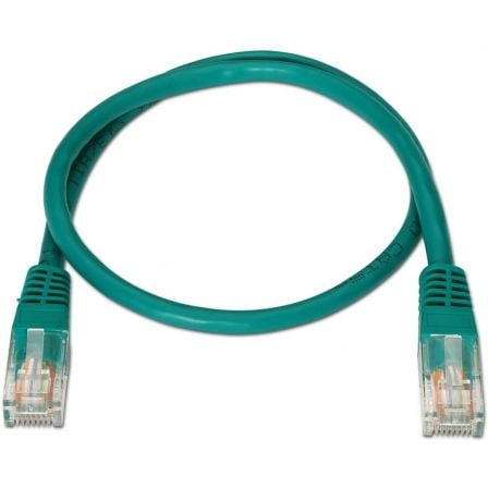 Cable de Red RJ45 UTP Aisens A133 - 0193 Cat.5e/ 50cm/ Verde - Tiensol