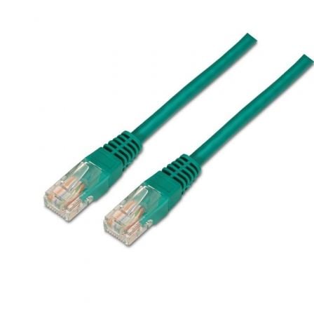 Cable de Red RJ45 UTP Aisens A133 - 0193 Cat.5e/ 50cm/ Verde - Tiensol