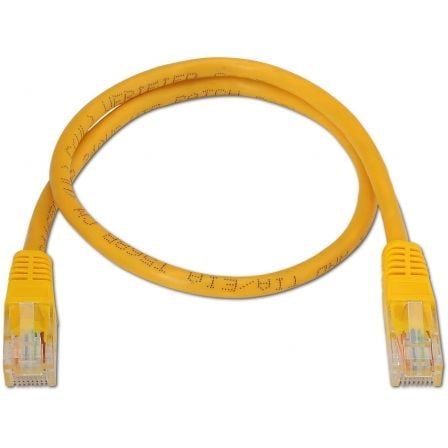 Cable de Red RJ45 UTP Aisens A135 - 0253 Cat.6/ 50cm/ Amarillo - Tiensol