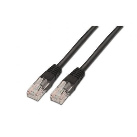 Cable de Red RJ45 UTP Aisens A135 - 0257 Cat.6/ 50cm/ Negro - Tiensol