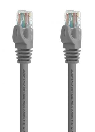 Cable de Red RJ45 UTP Aisens A145 - 0331 Cat.6A/ 15m/ Gris - Tiensol