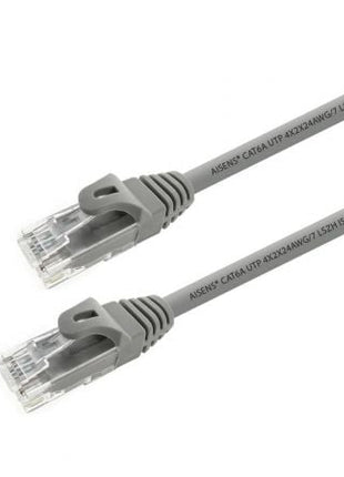 Cable de Red RJ45 UTP Aisens A145 - 0331 Cat.6A/ 15m/ Gris - Tiensol