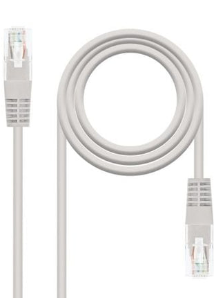 Cable de Red RJ45 UTP Nanocable 10.20.0100 - L25 Cat.5e/ 25cm/ Gris - Tiensol