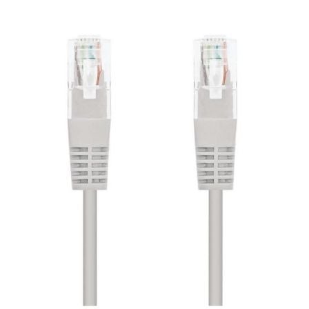 Cable de Red RJ45 UTP Nanocable 10.20.0100 - L30 Cat.5e/ 30cm/ Gris - Tiensol