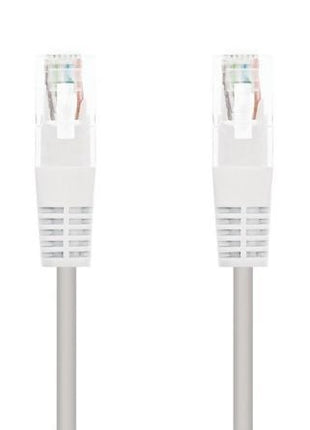 Cable de Red RJ45 UTP Nanocable 10.20.0101 - W Cat.5e/ 1m/ Blanco - Tiensol