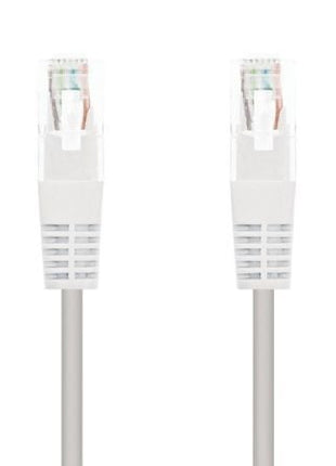 Cable de Red RJ45 UTP Nanocable 10.20.0102 - W Cat.5e/ 2m/ Blanco - Tiensol