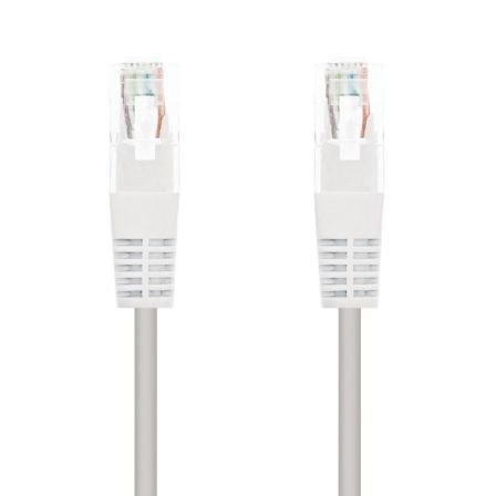 Cable de Red RJ45 UTP Nanocable 10.20.0102 - W Cat.5e/ 2m/ Blanco - Tiensol