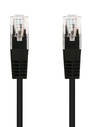 Cable de Red RJ45 UTP Nanocable 10.20.0105 - BK Cat.5e/ 5m/ Negro - Tiensol