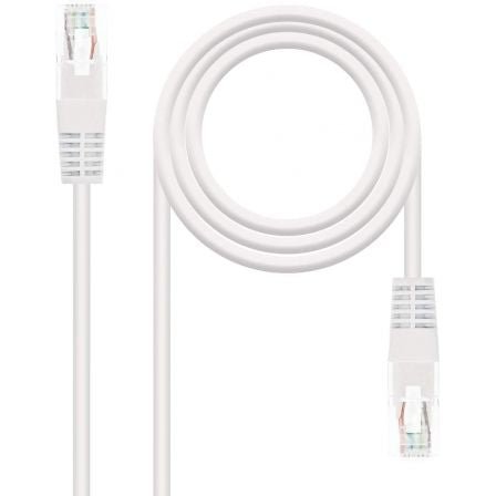 Cable de Red RJ45 UTP Nanocable 10.20.0110 Cat.5/ 10m/ Gris - Tiensol