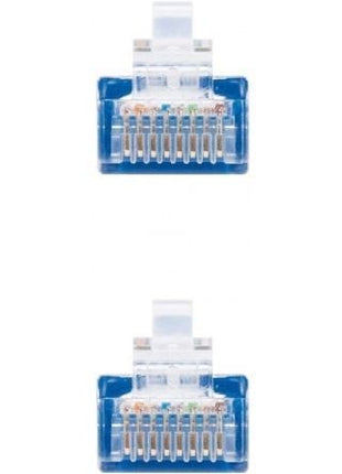 Cable de Red RJ45 UTP Nanocable 10.20.0400 - BL Cat.6/ 50cm/ Azul - Tiensol