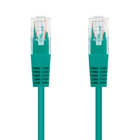 Cable de Red RJ45 UTP Nanocable 10.20.0400 - GR/ Cat.6/ 50cm/ Verde - Tiensol