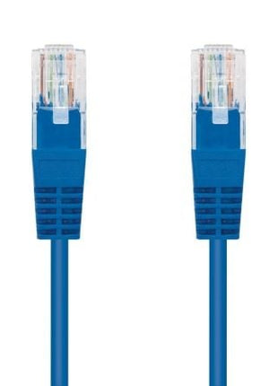 Cable de Red RJ45 UTP Nanocable 10.20.0400 - L25 - BL Cat.6/ 25cm/ Azul - Tiensol