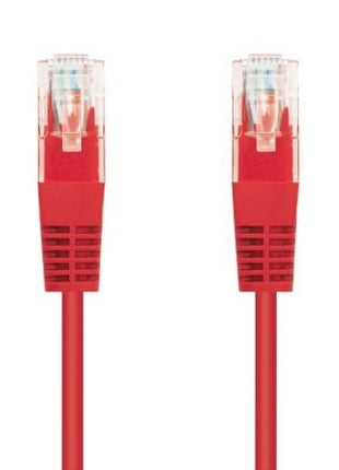 Cable de Red RJ45 UTP Nanocable 10.20.0400 - L25 - R Cat.6/ 25cm/ Rojo - Tiensol