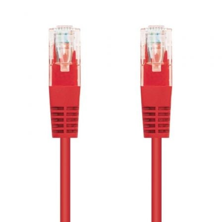 Cable de Red RJ45 UTP Nanocable 10.20.0400 - L25 - R Cat.6/ 25cm/ Rojo - Tiensol