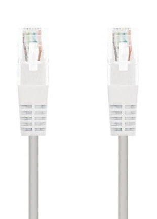 Cable de Red RJ45 UTP Nanocable 10.20.0400 - L25 - W Cat.6/ 25cm/ Blanco - Tiensol